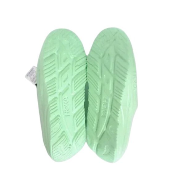 HOKA UNISEX ora recovery slide 3 lime glow Size12 men 14 women  NWT - Picture 7 of 9
